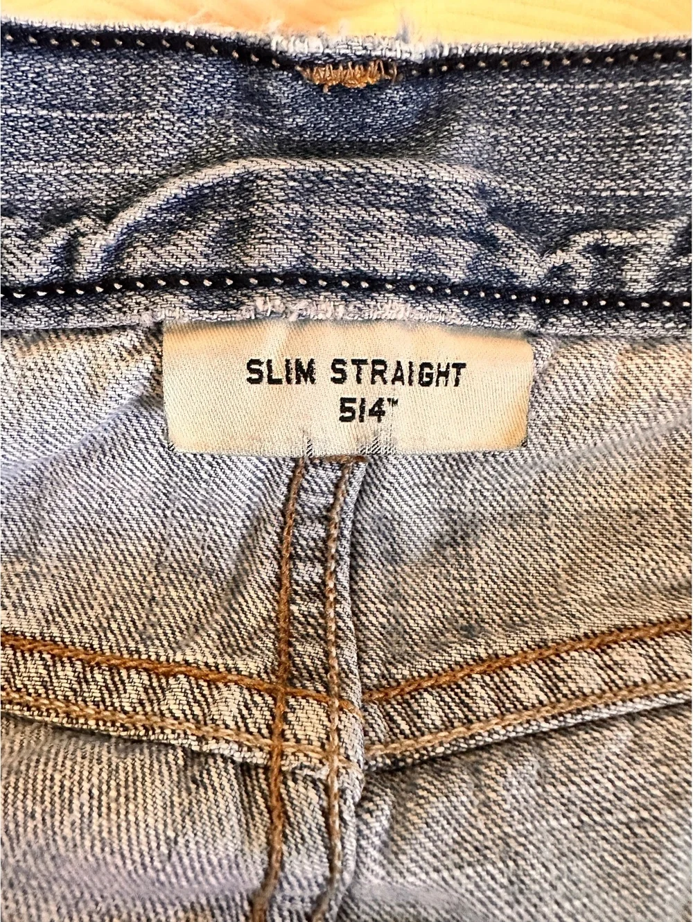 Levi’s 514 Slim Straight Men’s Jeans – W34 L32